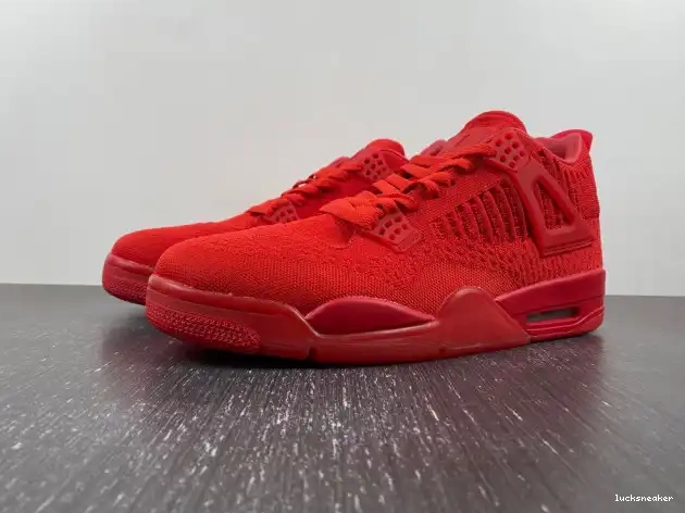 Reps LUCY Jordan 4 AQ3559-600 Flyknit Red Retro 0426